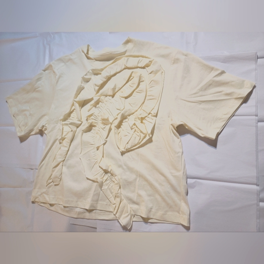 Ulla Johnson Aris ruffle-detail T-shirt